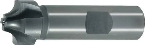 Viertelkreisprofilfräser DIN 6518B TypN R.2mm D.10mm HSS-Co Weldon