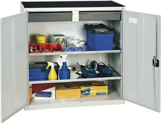 Werkzeug-/Beistellschrank H1000xB1000xT500mm 2Schubl.,2 BD