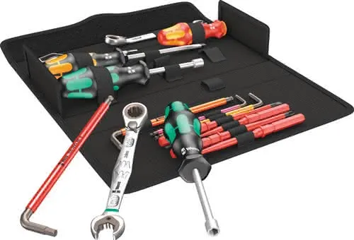 Werkzeugset KK SH 2 15tlg.f.Sanitär- u.Heizungsinstallationen WERA