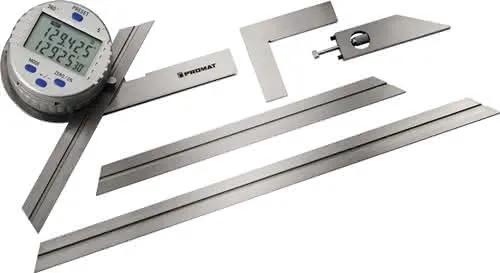 Winkelmesser Schienen-L. 150/300mm Abl. 0,008°30 ? dig. PROMAT