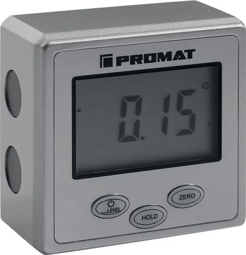 Winkelsensor Messbereich ± 180° digital Ablesung 0,1° PROMAT