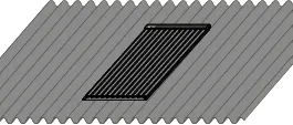 Wolf Basis-Aufd.-Montageset für 1 Kollektor CRK,Well-/Blechdach