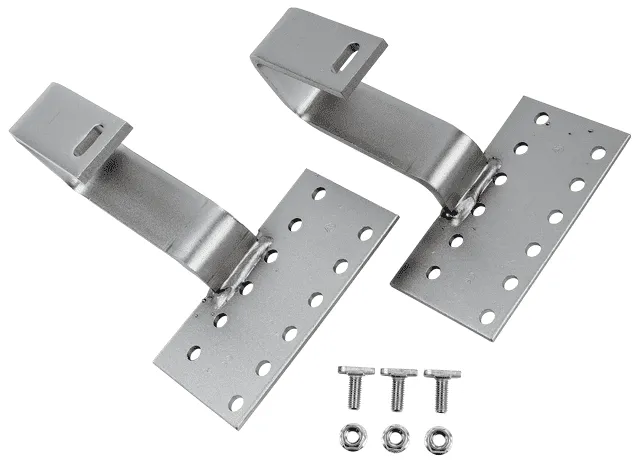 Wolf Falzziegel-Haken Aluplus Set a 2 Stück, niedrige Dachlattung, 8mm