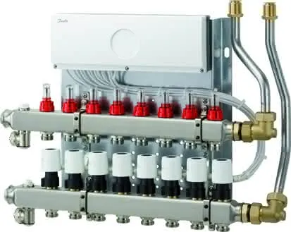 WOLF Heizkreisverteiler mit Regler CUC 10 Heizkreise, UF-Control 230V