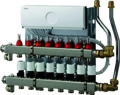 WOLF Heizkreisverteiler mit Regler CUC 2 Heizkreise, UF-Control 230V