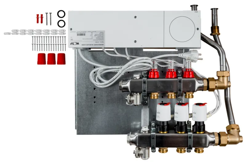 WOLF Heizkreisverteiler mit Regler CUC 3 Heizkreise, UF-Control 230V