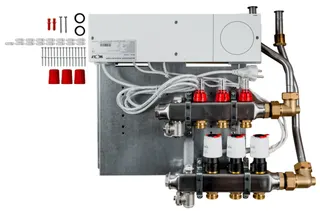 WOLF Heizkreisverteiler mit Regler CUC 3 Heizkreise, UF-Control 230V