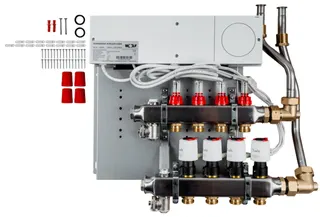 WOLF Heizkreisverteiler mit Regler CUC 4 Heizkreise, UF-Control 230V
