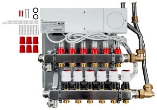 WOLF Heizkreisverteiler mit Regler CUC 6 Heizkreise, UF-Control 230V