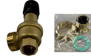 Wolf Paket Mikroblasenabscheider 1 1/4" bis 3,5 m3/h inkl. Wärmedämmung