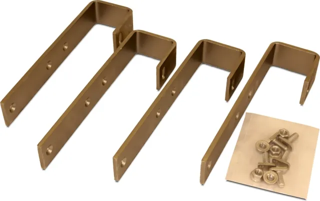 Wolf Schiefer-Haken Aluplus Set a 4 Stück