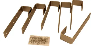 Wolf Schiefer-Haken Aluplus Set a 6 Stück