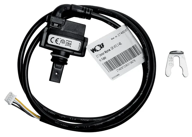 Wolf Sensor Warmw. GR VFS 2-40L m. Kabel für FWS-2-80