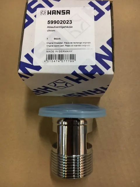 Hansa Ablaufventilgehäuse, chrom