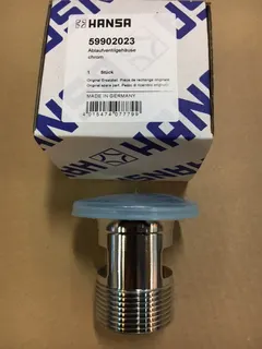 Hansa Ablaufventilgehäuse, chrom