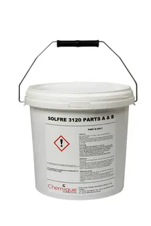 Zweikomponentenkleber 6kg Verbrauch 2,5 kg pro m2 bei 6mm Zahnung)