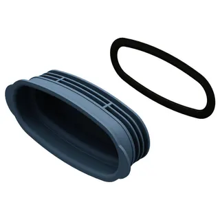 Helios FRS-VDS 51 Verschlussdeckel oval 51 für Stutzen, Satz =Deckel u.Dichtr.
