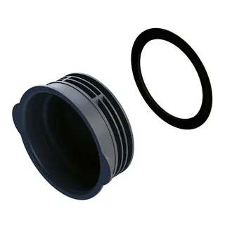 Helios FRS-VDS 75 Verschlussdeckel rund 75 für Stutzen, Satz =Deckel u.Dichtr.