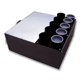 Helios FRS-VK 10-75/160 Verteilerkasten 10 x DN75, 1 x DN160
