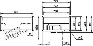 Helios KRD EC 450/70/40 Kanalventilator EC 3-PH regelbar – Bild 2