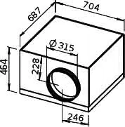 Helios SB EC 315 B SILENTBOX Rohrv.schallged. EC 1-PH 50/60Hz regelb. – Bild 2