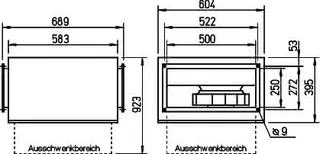 Helios SKRW EC 315/50/25 SILENT Kanalventilat. EC schallg.,regelbar,1-PH – Bild 2