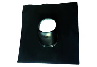 Maico Dachpfanne DP 125 SB Bitumen-Anformstück, Schwarz, DN125 – Bild 2
