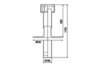 Maico Dachpfanne DP 160 A Aluminium, für Anschluss DN160 – Bild 5