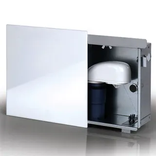Durgo Premium Einbaukasten inkl. Ventil DN 50 Frontplatte weiß, Nr. 7900.055 – Bild 2