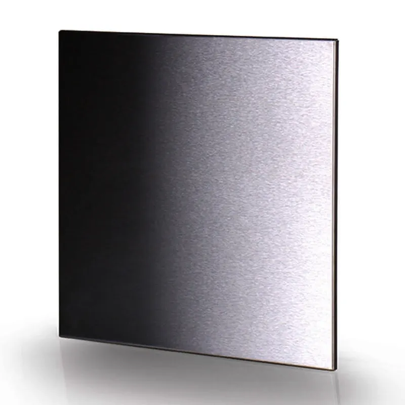 Frontblende Edelstahl matt für EBK PREMIUM, Magnethalterung