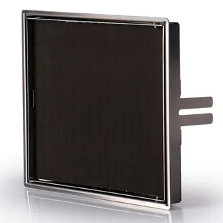 Frontblende befliesbar Edelstahl matt für EBK PREMIUM, Push-Lock Magnet