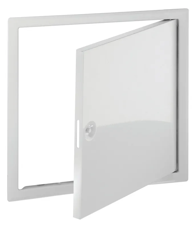 Upmann Revisionstür Softline m.Vierkant- verschluß 30x40cm weiß RAL9016,Nr. 20588