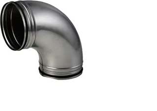 STIEBEL ELTRON Edelstahlrohrbogen LWF 160-90Grad-VA – Bild 2