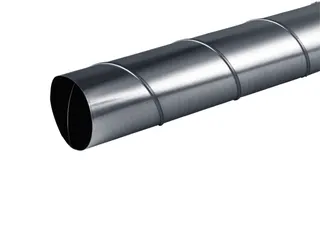 STIEBEL ELTRON Wickelfalzrohr DN 100, Stahlblech verzinkt, 2 m lang