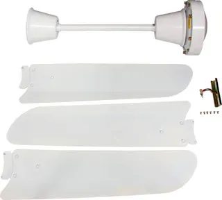 Wolf Deckenventilator LD 15 Farbe: vekehrsweiß RAL 9016