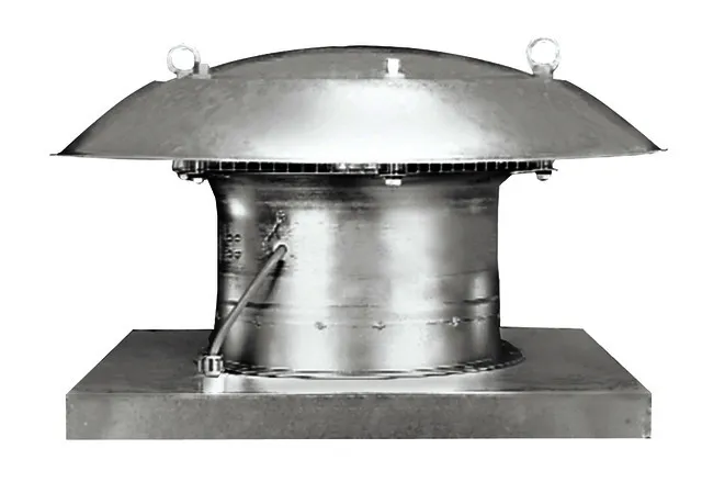 Maico Axial-Dachventilator DZD 40/4 B horizontal ausblasend, Drehstrom, DN400