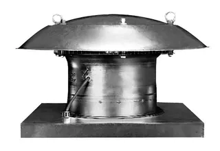 Maico Axial-Dachventilator EZD 35/4 B horizontal ausblasend,Wechselstrom,DN355 – Bild 3
