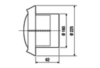 Maico Tellerventil, Edelstahl TM-V2A 16 Be- und Entlüftung, DN160 – Bild 4