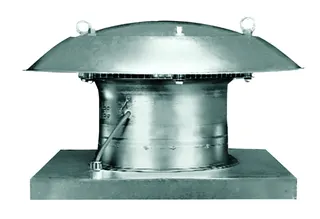 Maico Axial-Dachventilator EZD 30/2 B horizontal ausblasend,Wechselstrom,DN300 – Bild 2