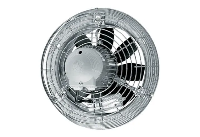 Maico Axial-Wandventilator EZS 35/4 B Stahlwandring, Wechselstrom, DN350
