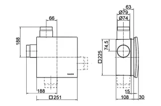 Maico Ventilatoreinsatz ER 60 VZC 62 m3/h, einstellb. Verzögerungsschalter – Bild 4