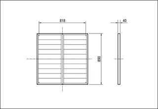 Maico Verschlussklappe ARP 71 Selbsttätig, DN710 – Bild 4