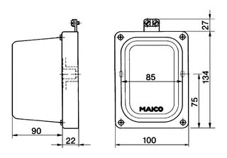 Maico Stellmotor MS 2 für Verschlussklappen RS – Bild 5