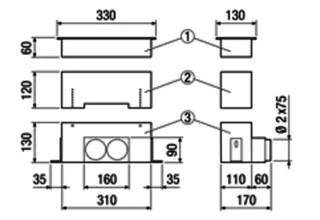 Fussboden- und Wandauslass MF-FBWA 75 für MAICOflex Rohrsystem, DN75 – Bild 4