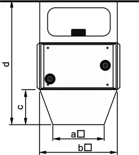 Wolf Ausblaskonus für Luftheizer LH/LH-ATEX 40
