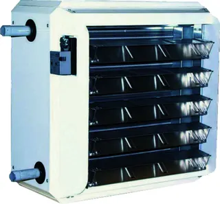 Wolf TopWing Luftheizer TLHK 25 Induktionsjalousie handverstellbar, 230V