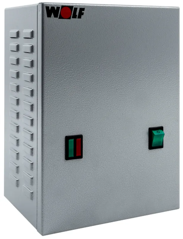 Wolf 5-Stufenschalter 6A/230V elektr. Drehzahlsteller, Eingang 0-10 V