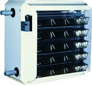 Wolf TopWing Luftheizer TLHK 25 - 400V Induktionsjalousie mit Stellmotor 24V