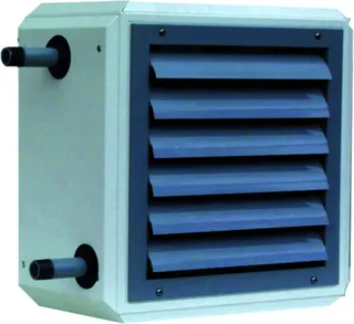 Wolf Luftheizer TLH-EC25 Typ 2 -230V Wärmetauscher Kupfer-Aluminium