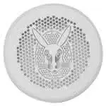 Zu-/Abluftgitter rund 125 mm Vaillant Hase weiß